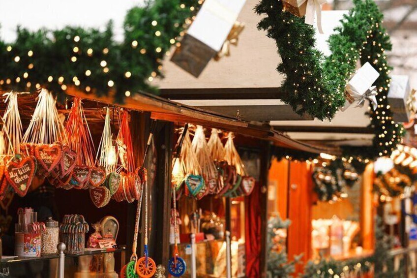Christmas market Nantes track game