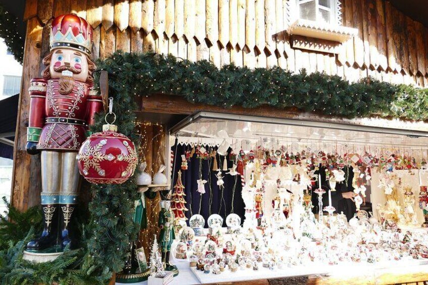 Unusual track game on Christmas markets in Nancy