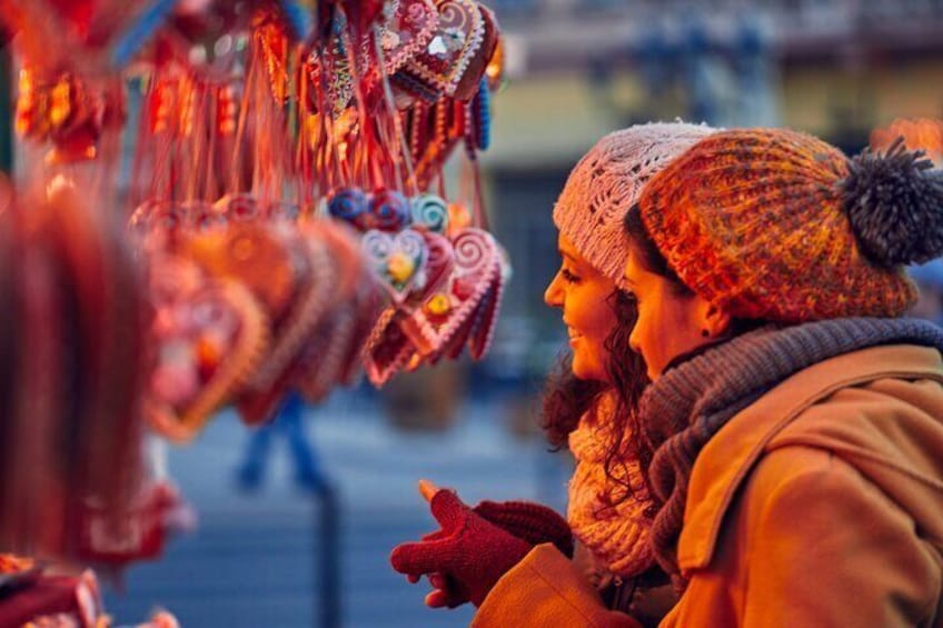 Christmas market Montpellier track game