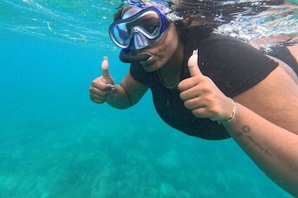 Snorkelling at Pigeon Island