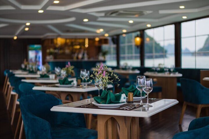 Halong Bay and Lan Ha Bay with The Catamaran 5-Star Luxury Cruise