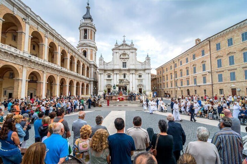 Private Rome to Loreto Mary's House Sanctuary for Catholics