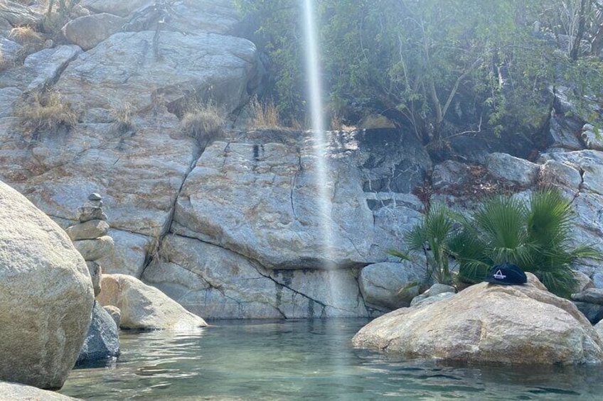 Private Group Tour to Waterfall and Hot Springs in Santiago