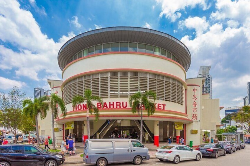 Tiong Bahru Market, an enclave of good food. 