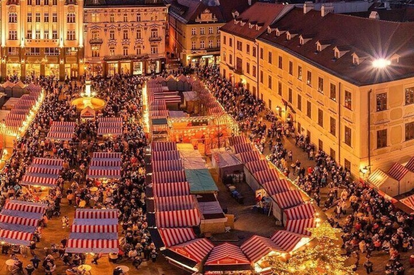 Bratislava Christmas Market 3 Hours Walking Tour with a Guide