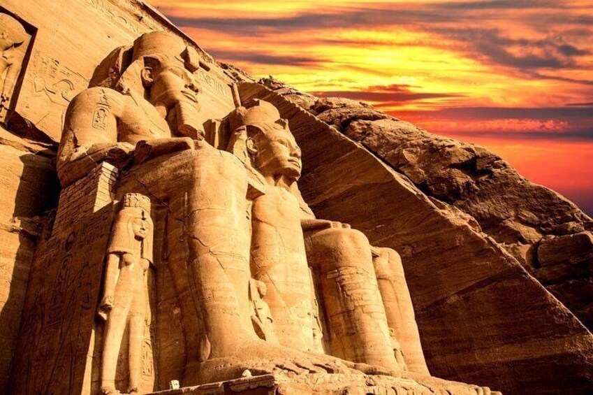Explore Abu Simbel Temples In VIP Tour With Flight From Aswan