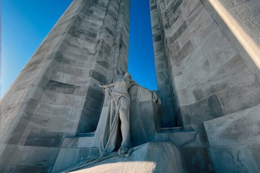 From Paris : Vimy Ridge - WW1 Canadian Battlefields Private Tour