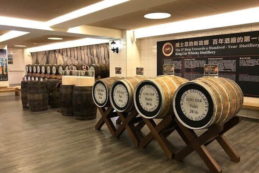 Yilan Distilleries Private Tour Kavalan Whisky JD Brewing