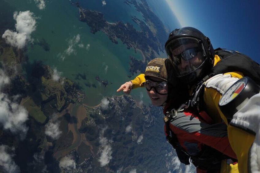 Bay of Islands: 12,000ft Skydive