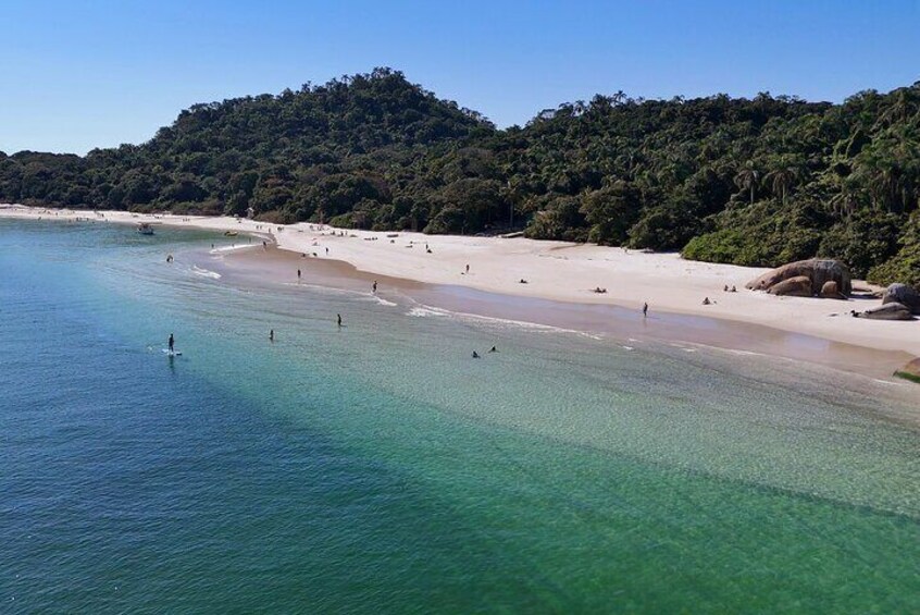 Enseada Beach, Campeche Island.