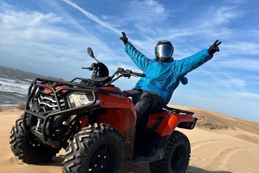 Sidi kaouki Essaouira : 3 hours in quad
