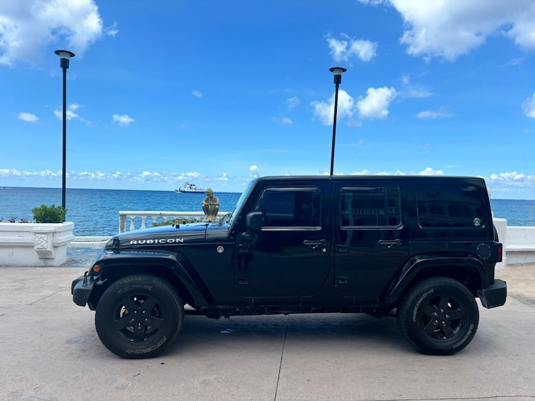 Shore Excursion: Jeep Ride, Mayan Ruins & Beach Club