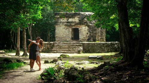 Excursion à terre : Excursion en jeep, ruines mayas et club de plage