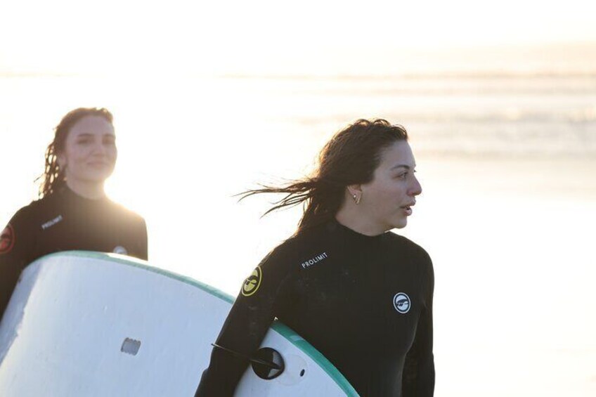 surf session with the best locals in town at essaouira beach 