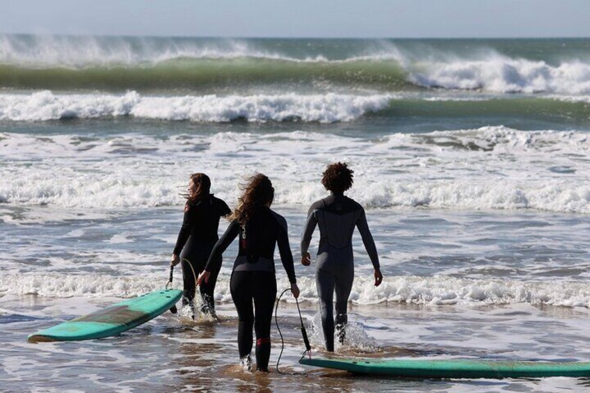 surf session with the best locals in town at essaouira beach 