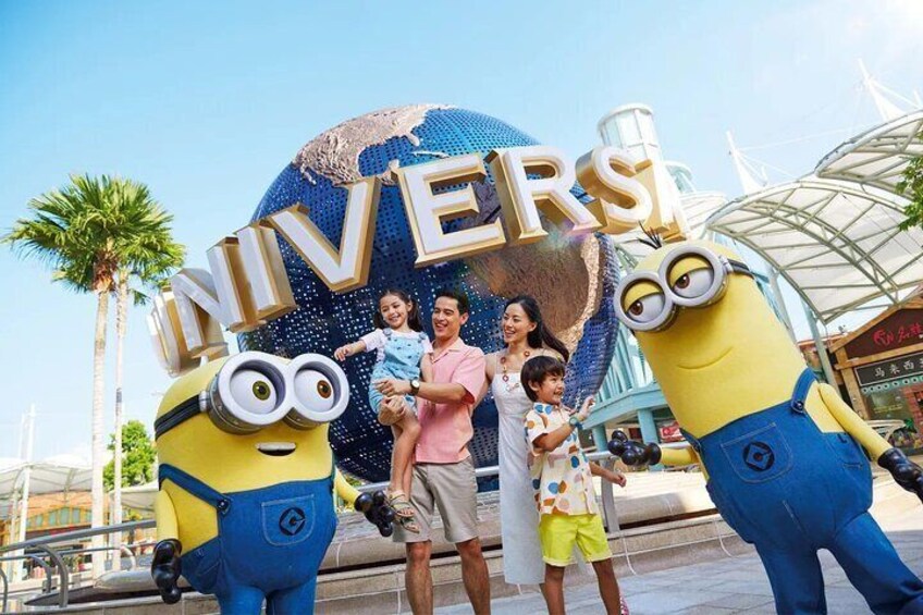 Fans can shop an exclusive Despicable Me 4 movie range at the Universal Studios Store and Minion Mart, featuring apparel, plushies, fart blasters, action figures, and more.