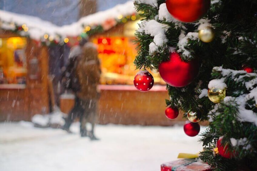 Christmas market track game Clermont-Ferrand