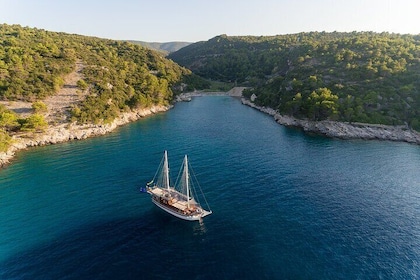 Full Day Private Yacht Tour to Brac Island Hvar or Solta Option