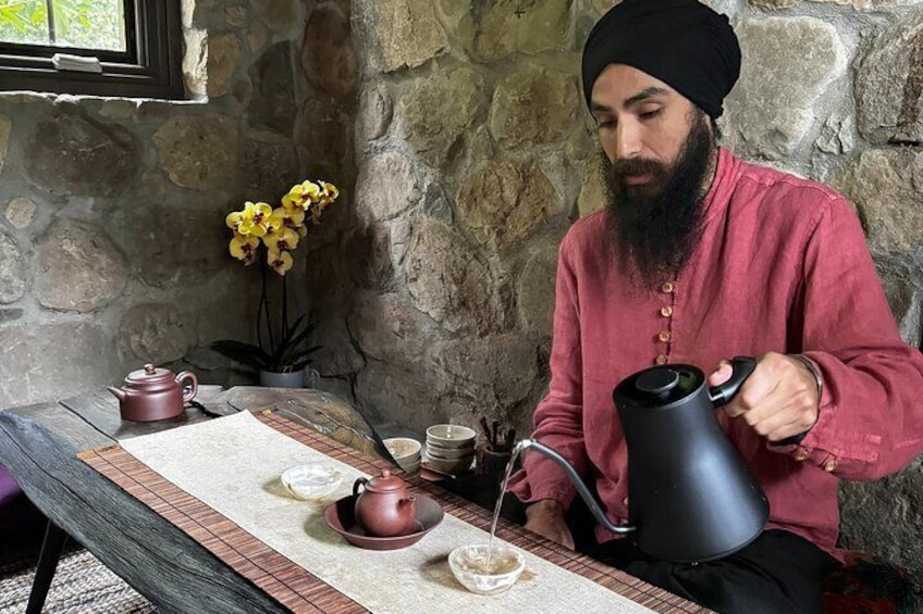 Tea Ceremony at Dryshtea House in Montecito