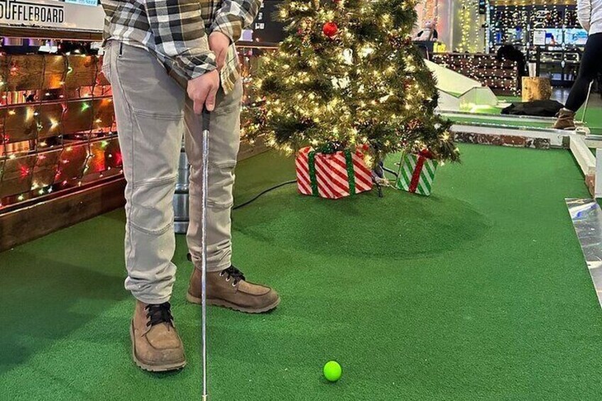 Holiday Mini Golf Experience in Bay Area East