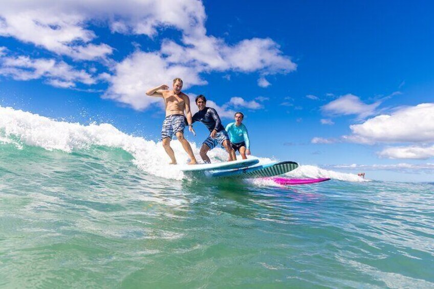 Group Surf Lesson in the Heart of Waikiki