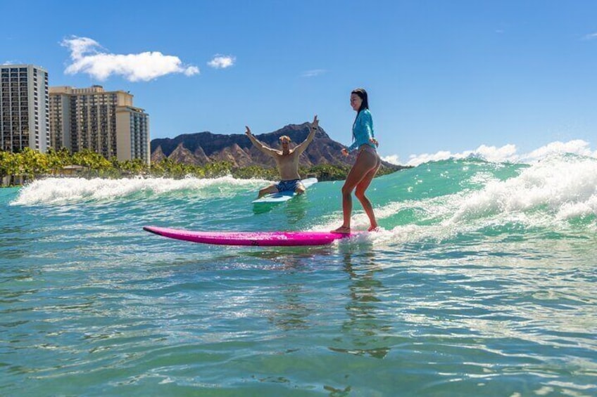 Group Surf Lesson in the Heart of Waikiki