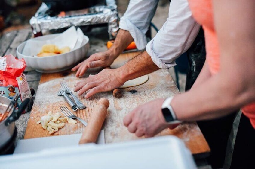 Authentic Pasta and Bread Cooking Experience in Bari Farmhouse