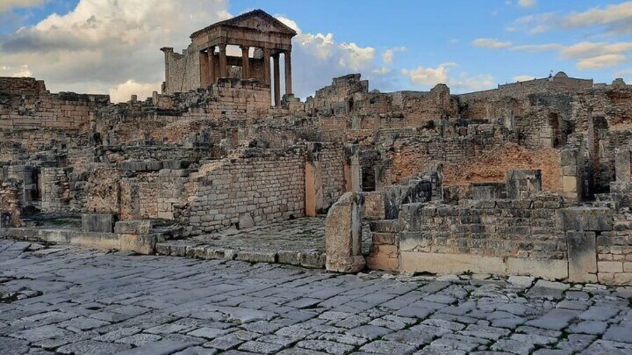 Bulla Regia and Dougga self-guided exploration from Hammamet