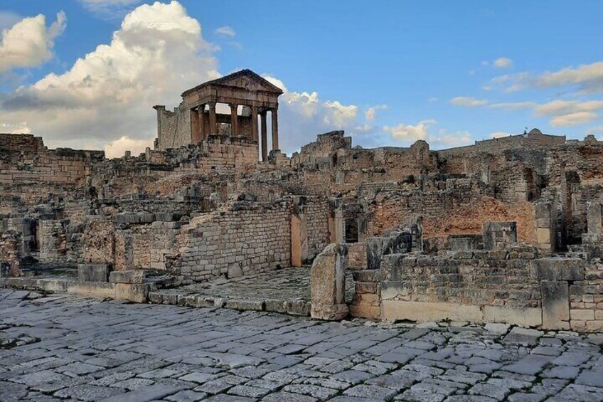 Bulla Regia and Dougga self-guided exploration from Hammamet