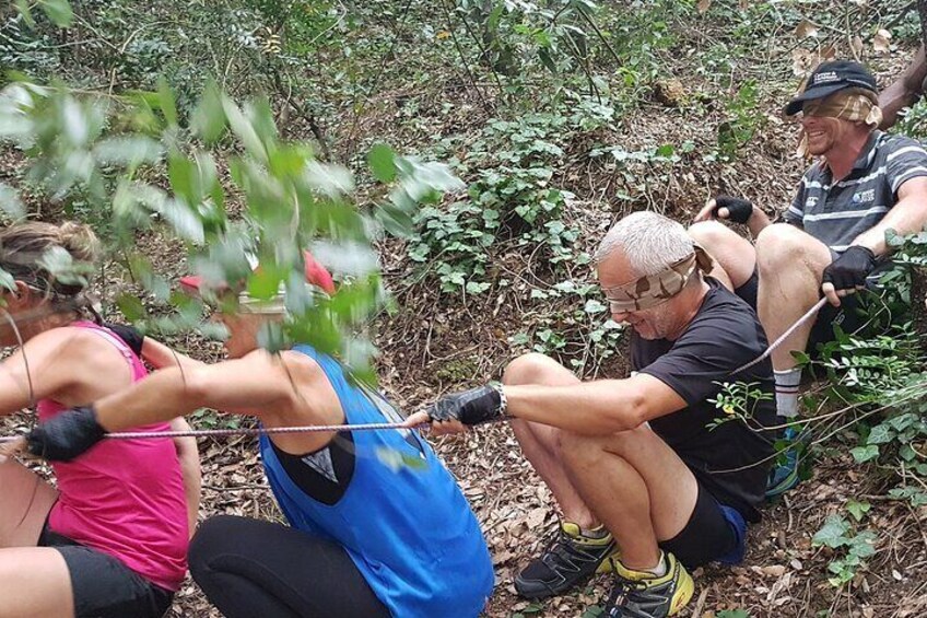 Bootcamp day surrounded by nature, intense and fun experience