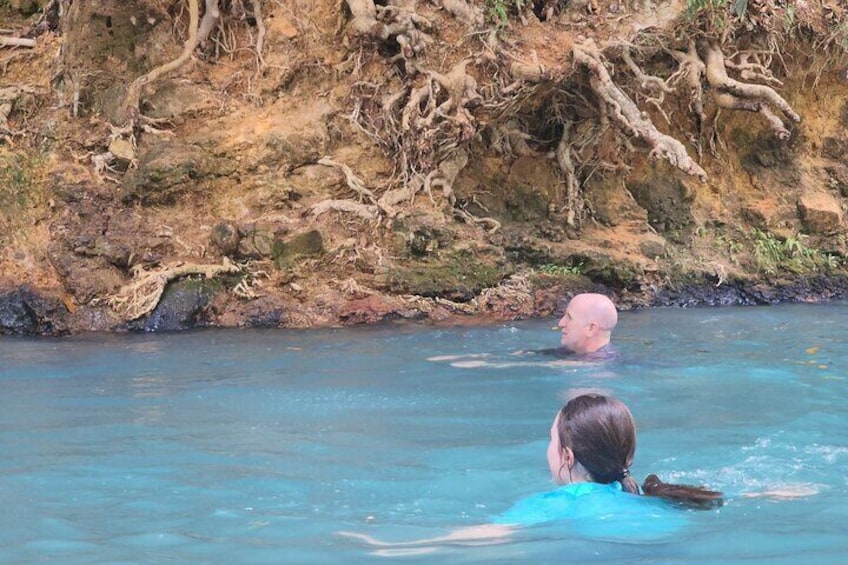 Tubing along the Celeste River