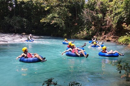 Tubing along the Celeste River