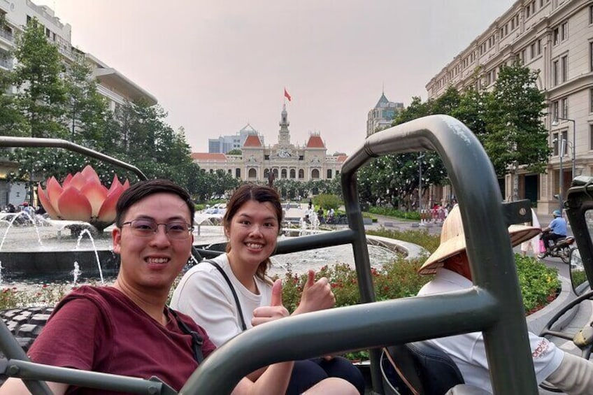 Saigon Private Tour on Original USA Jeep