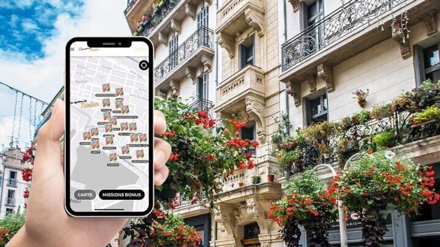 Discovery trail game of Toulon