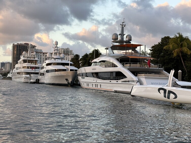 Fort Lauderdale: 90-minute Celebrity Homes Sunset Cruise + Free Drink 