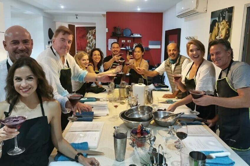 Cooking Class with Tequila and Mezcal Tasting at a Chef's House