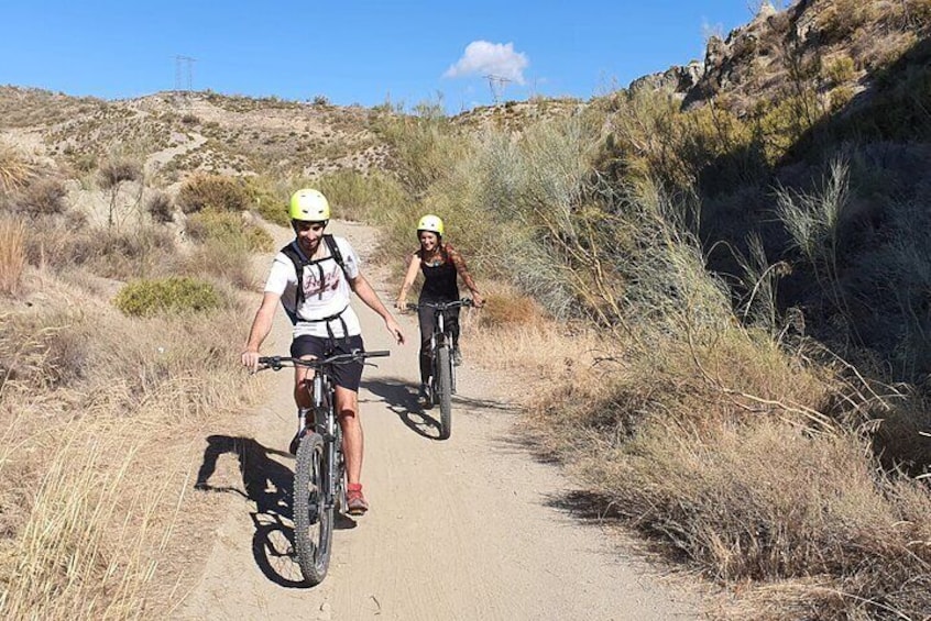 Private Ebike MTB Tour of the Silla del Moro in Granada