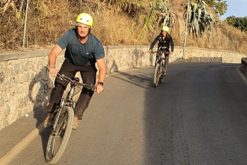 Private Ebike MTB Tour of the Silla del Moro in Granada
