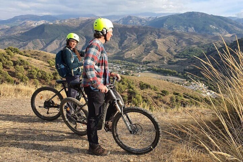 Private Ebike MTB Tour of the Silla del Moro in Granada