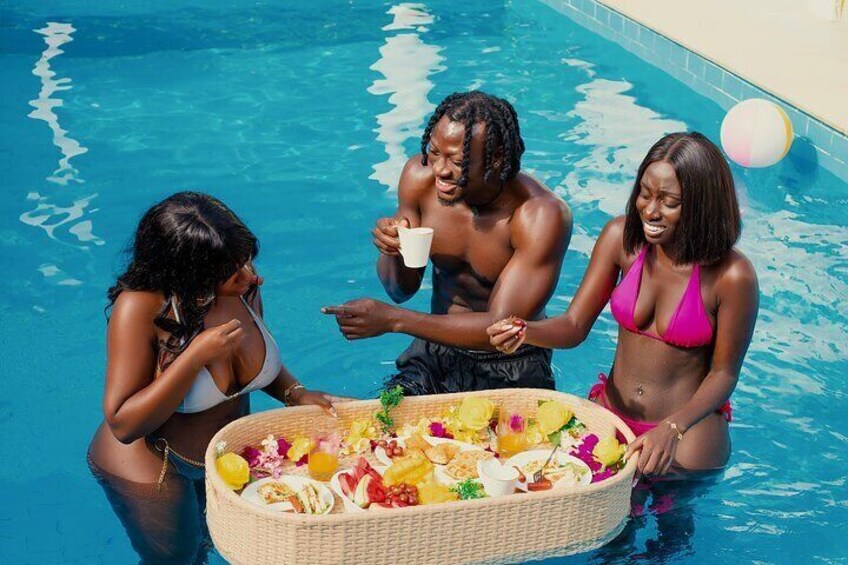 Floating Brunch Pool Experience