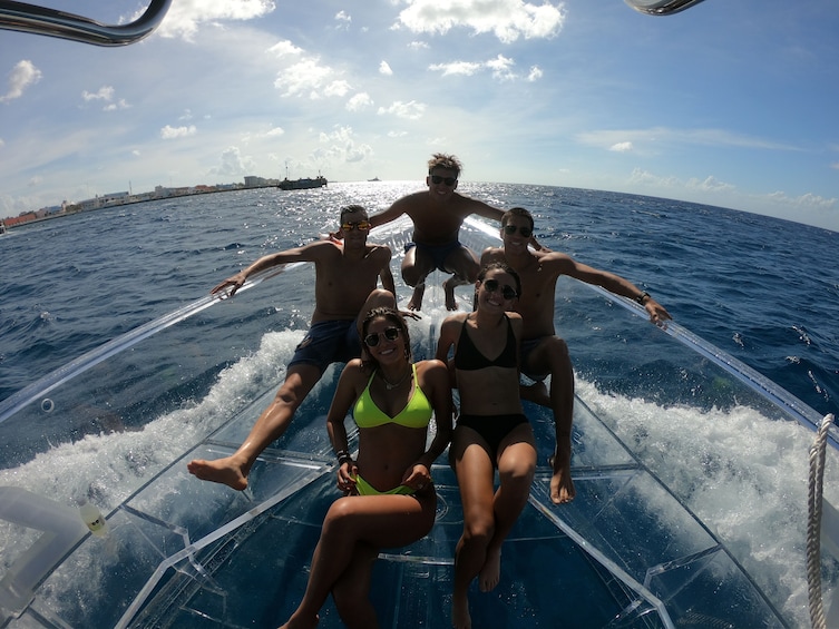 Shore Excursion: Clear Boat Ride, Drinks & Snorkel