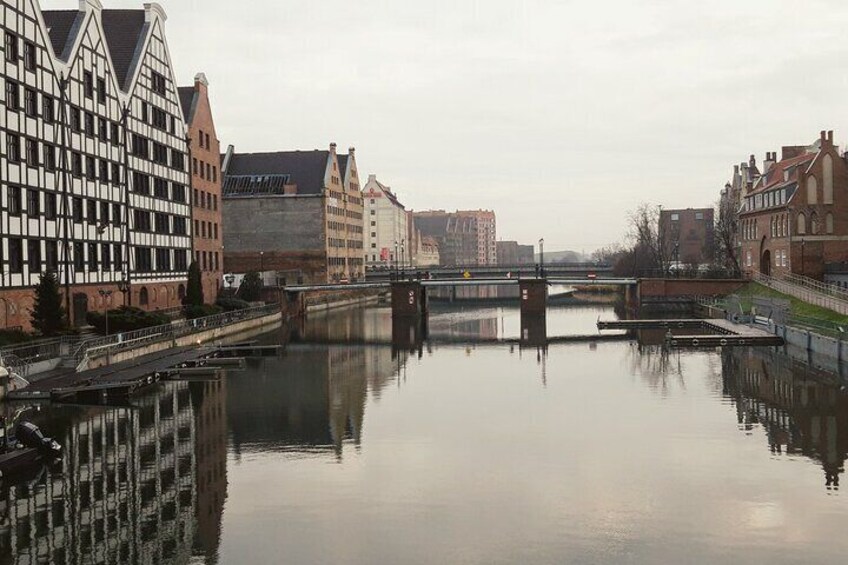 looking South from the Green Bridge - our Meeting Point