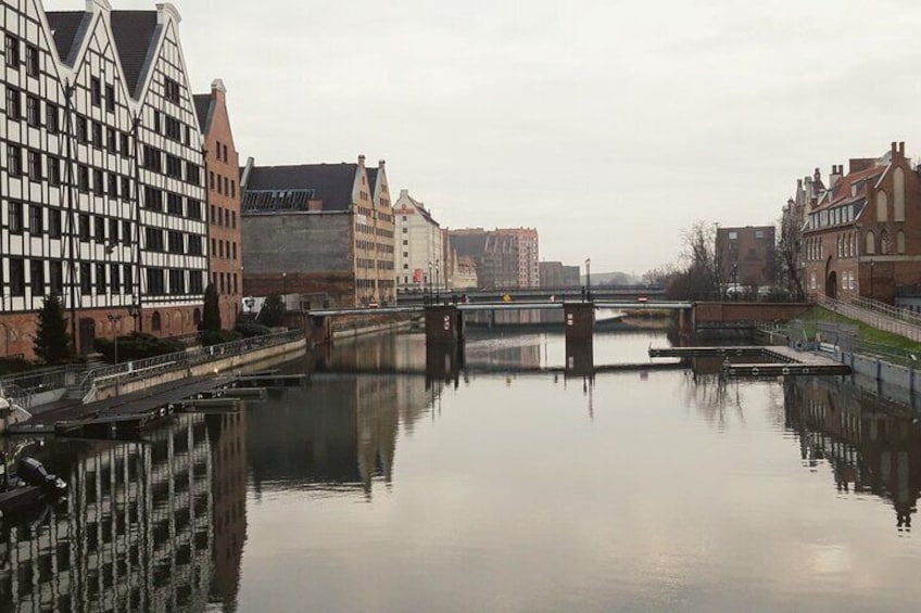 looking South from the Green Bridge - our Meeting Point