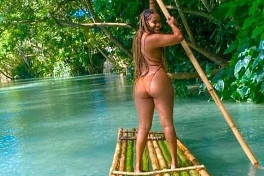 Explore Martha Brae River Bamboo River Rafting from Montego Bay