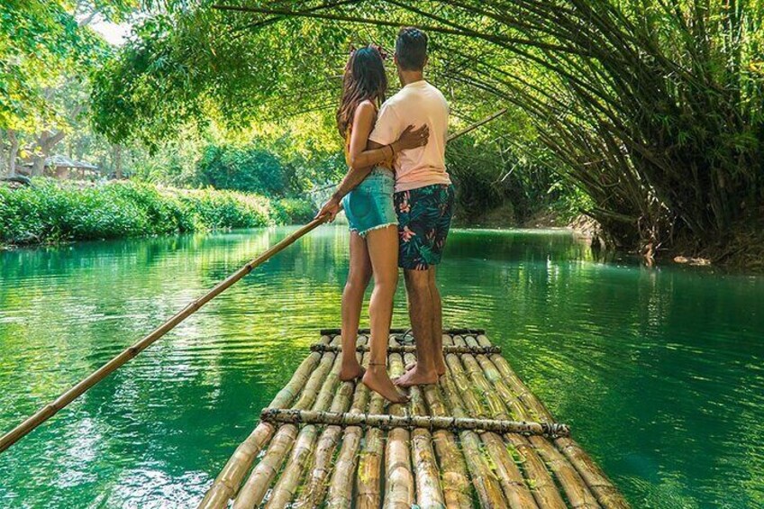 Explore Martha Brae River Bamboo River Rafting from Montego Bay