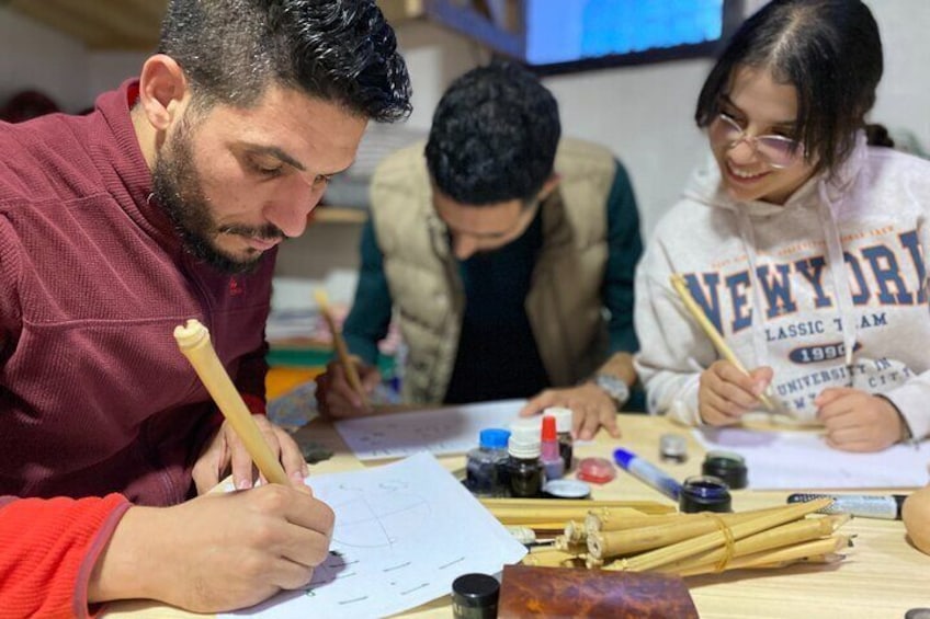 Moroccan and Islamic Calligraphy Class with Local Artist