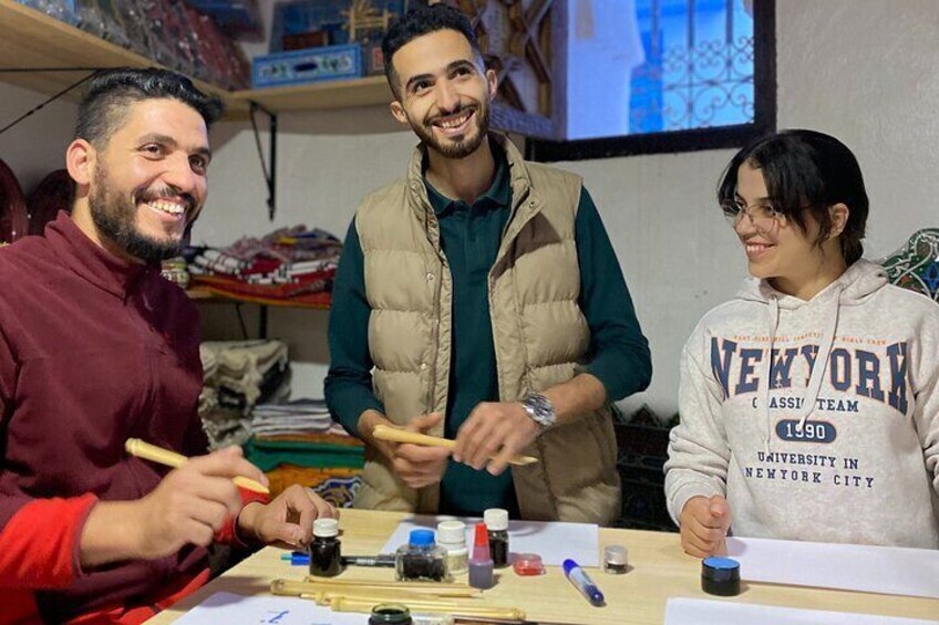 Moroccan and Islamic Calligraphy Class with Local Artist