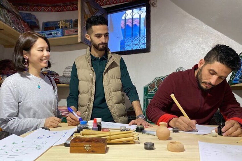 Moroccan and Islamic Calligraphy Class with Local Artist