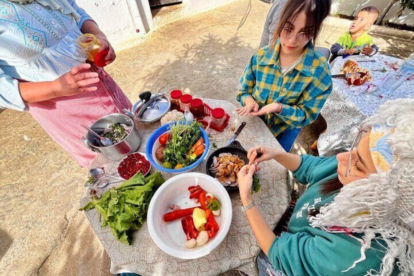 A Day in a Moroccan Village Farm Food and Tradition