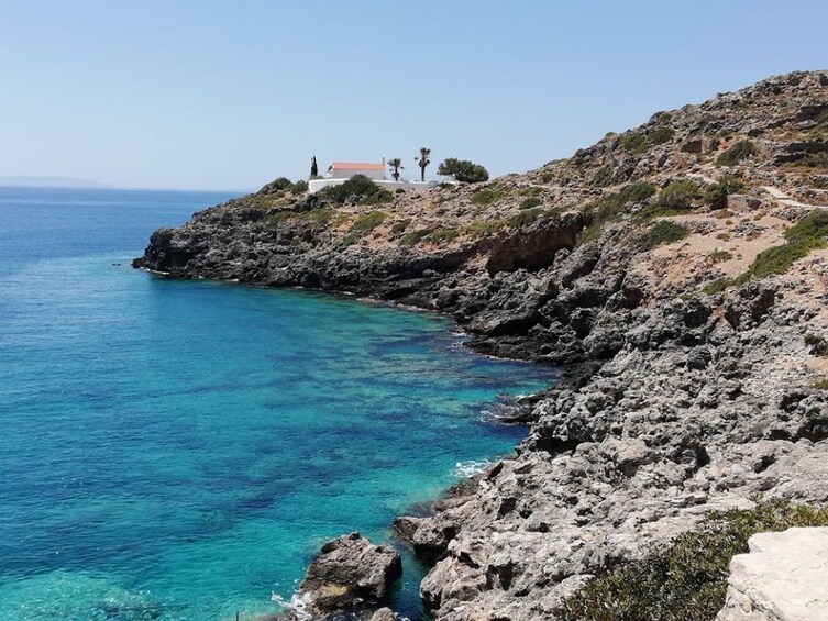 Loutro the hidden village in the South and Glyka Nera Beach
